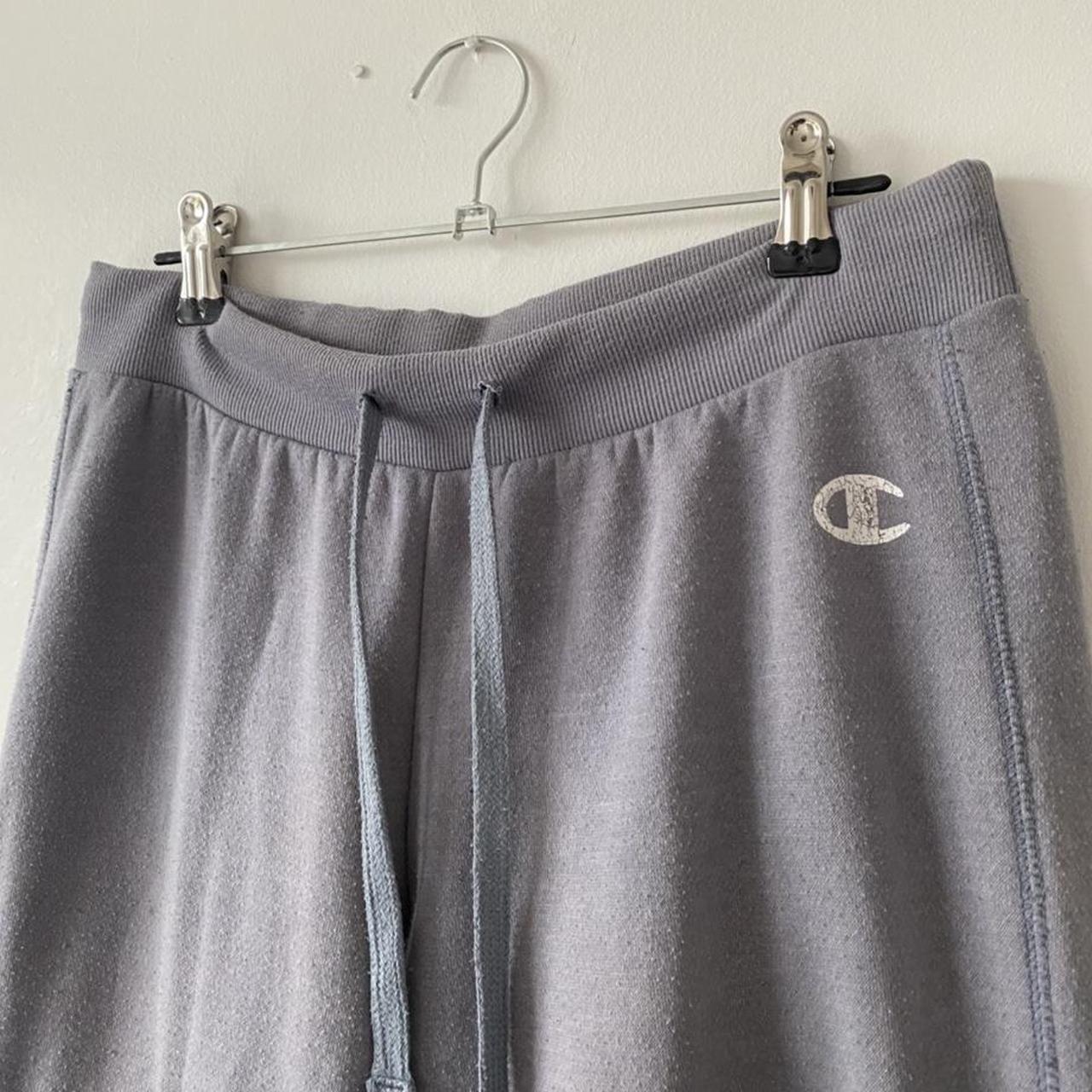 champion trackies grey