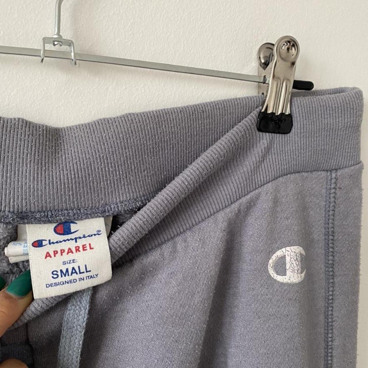 champion trackies grey