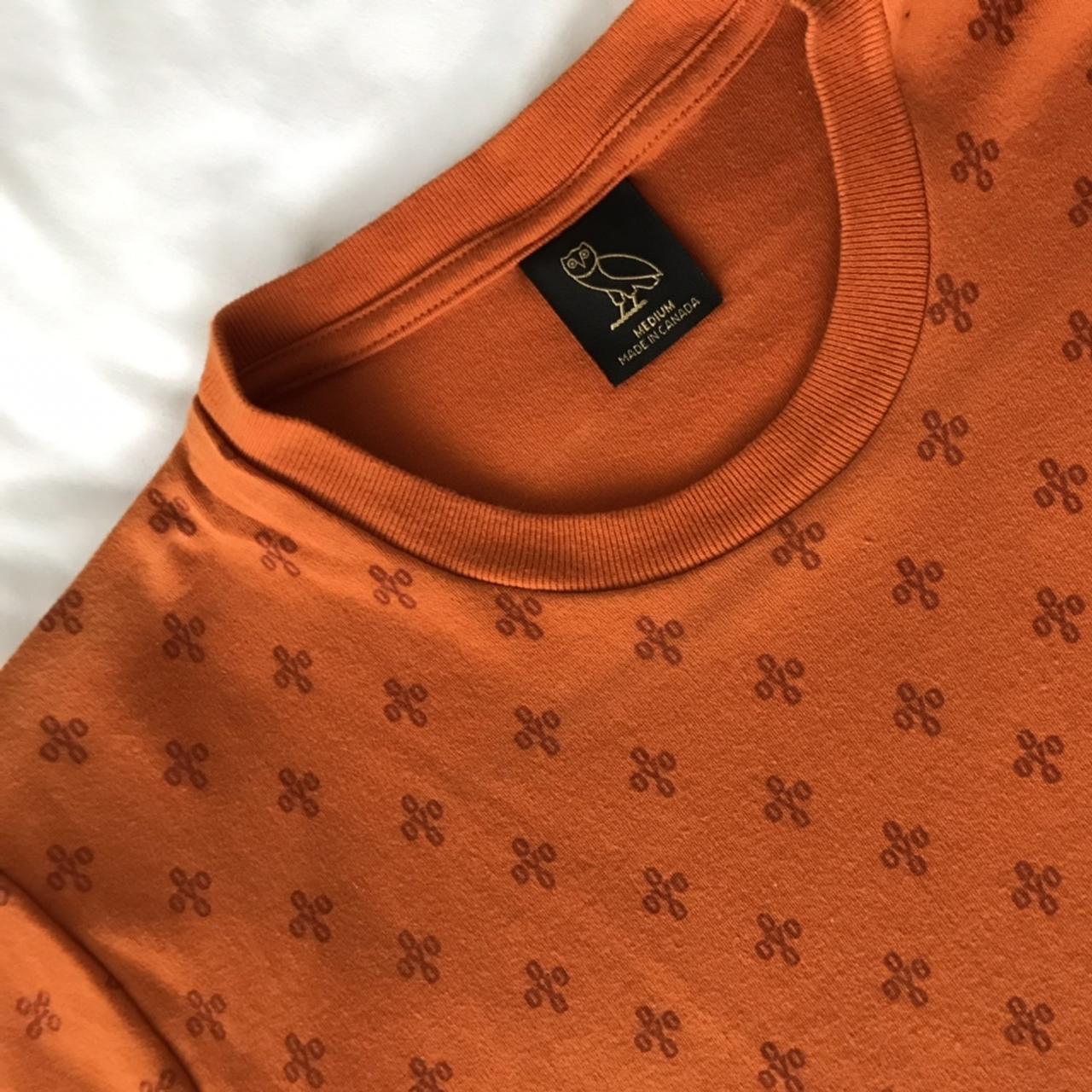 orange ovo shirt