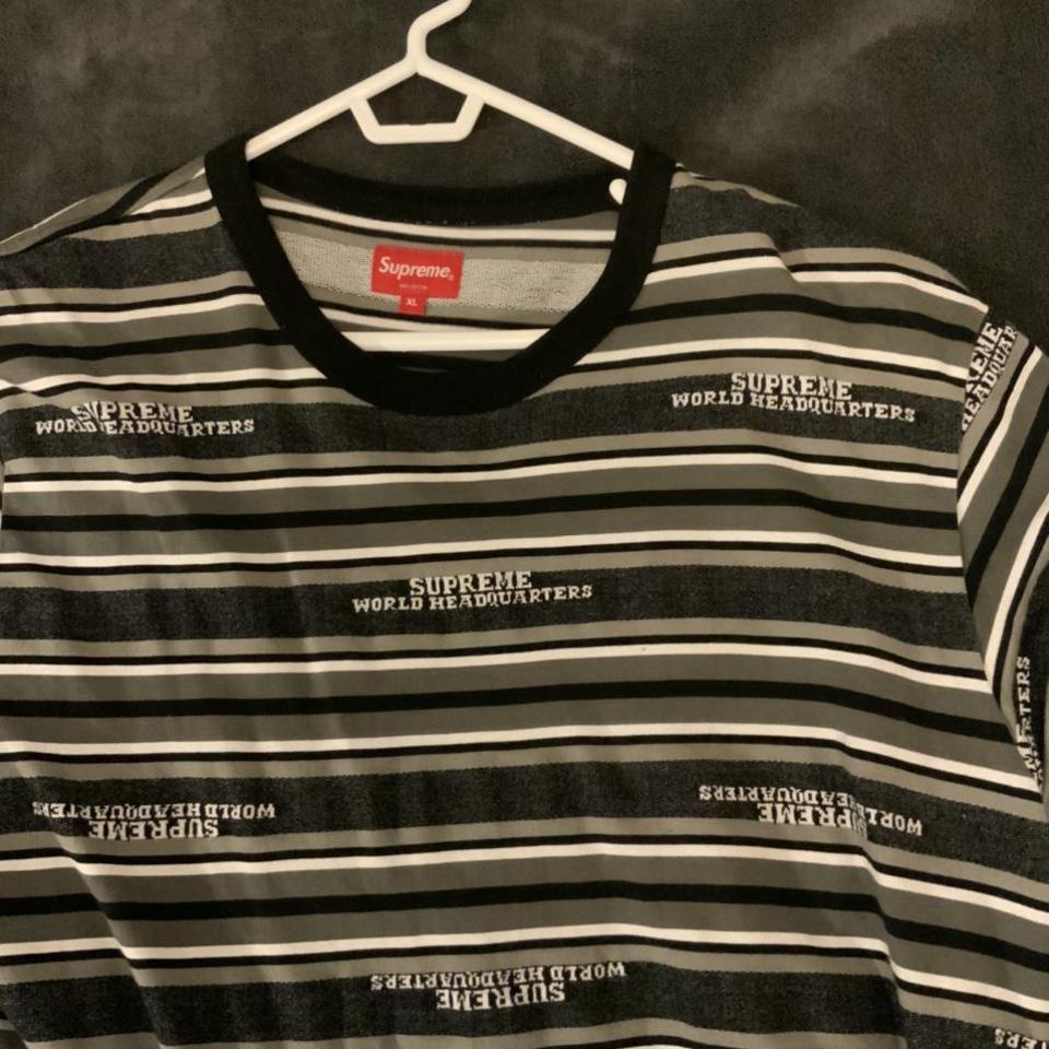 supreme world headquarters shirt