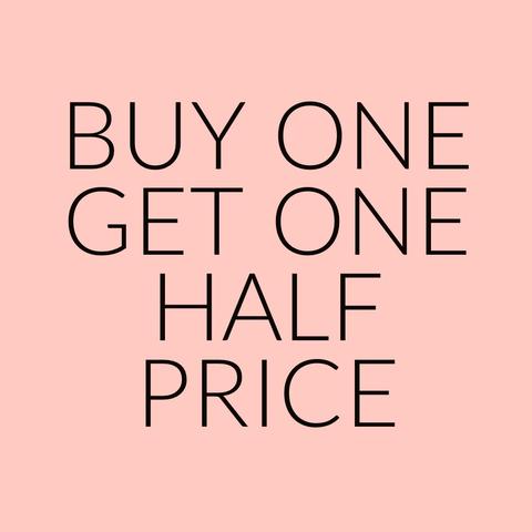 Boots buy one get one hot sale half price