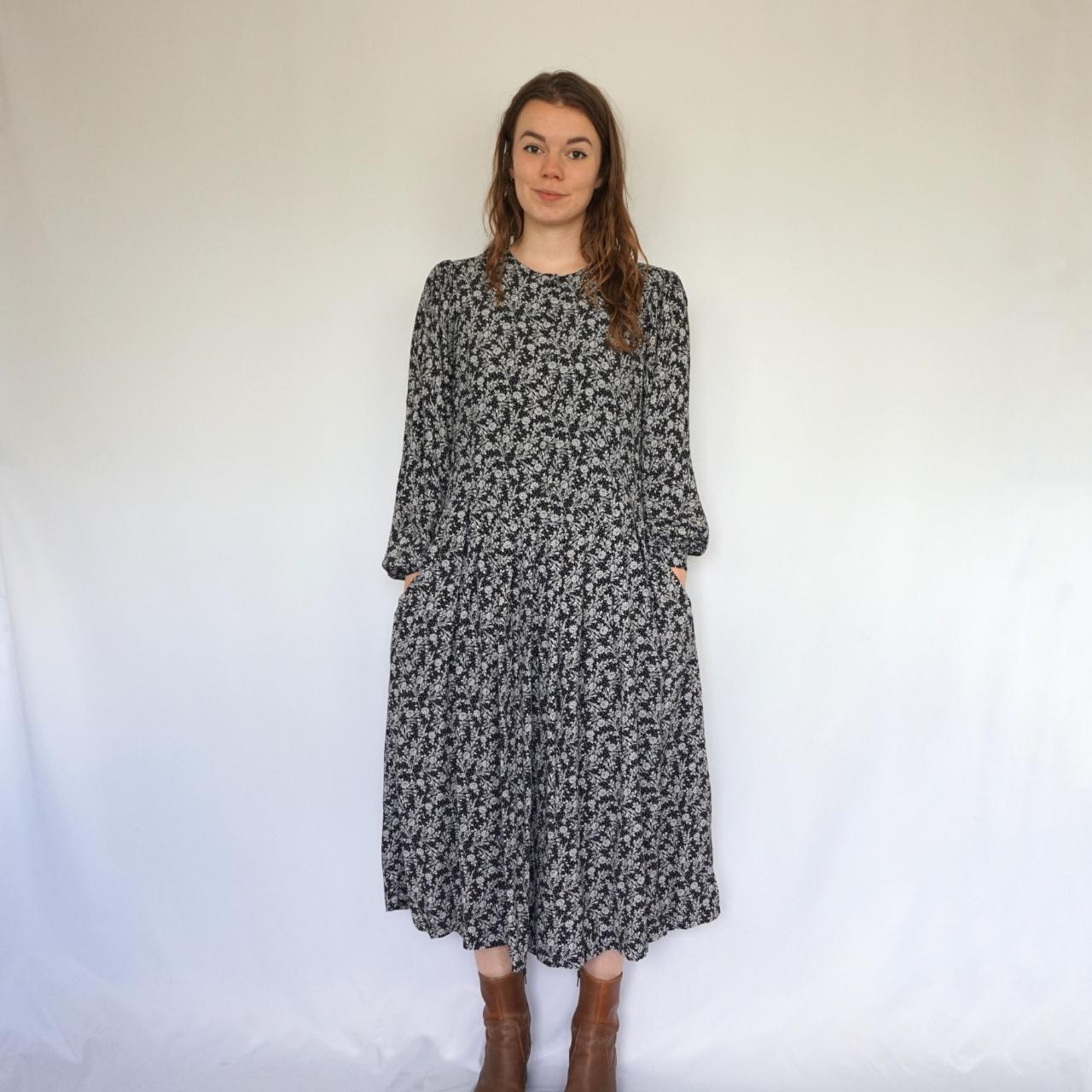 Vintage Laura Ashley dress - 80s Laura Ashley maxi... - Depop