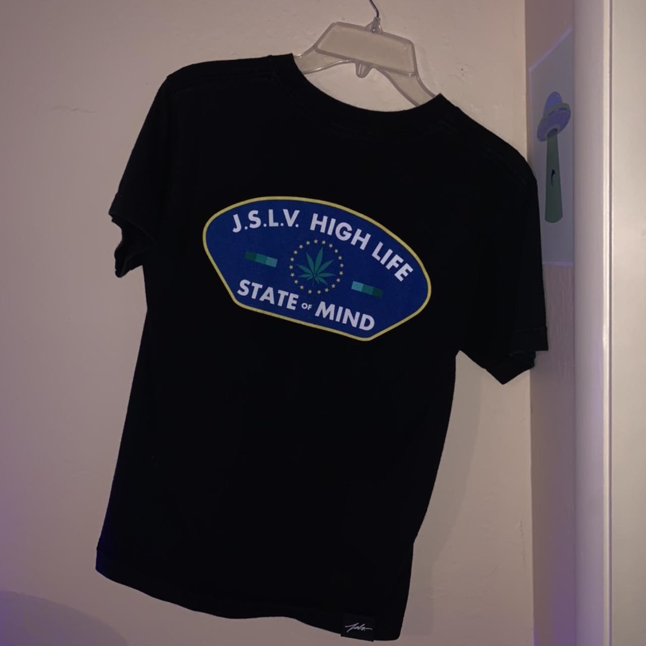JSLV State of Mind T-Shirt Worn a couple times Size:... - Depop