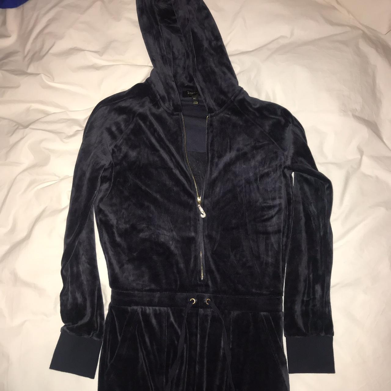 Juicy Couture one piece velour tracksuit. Size... Depop