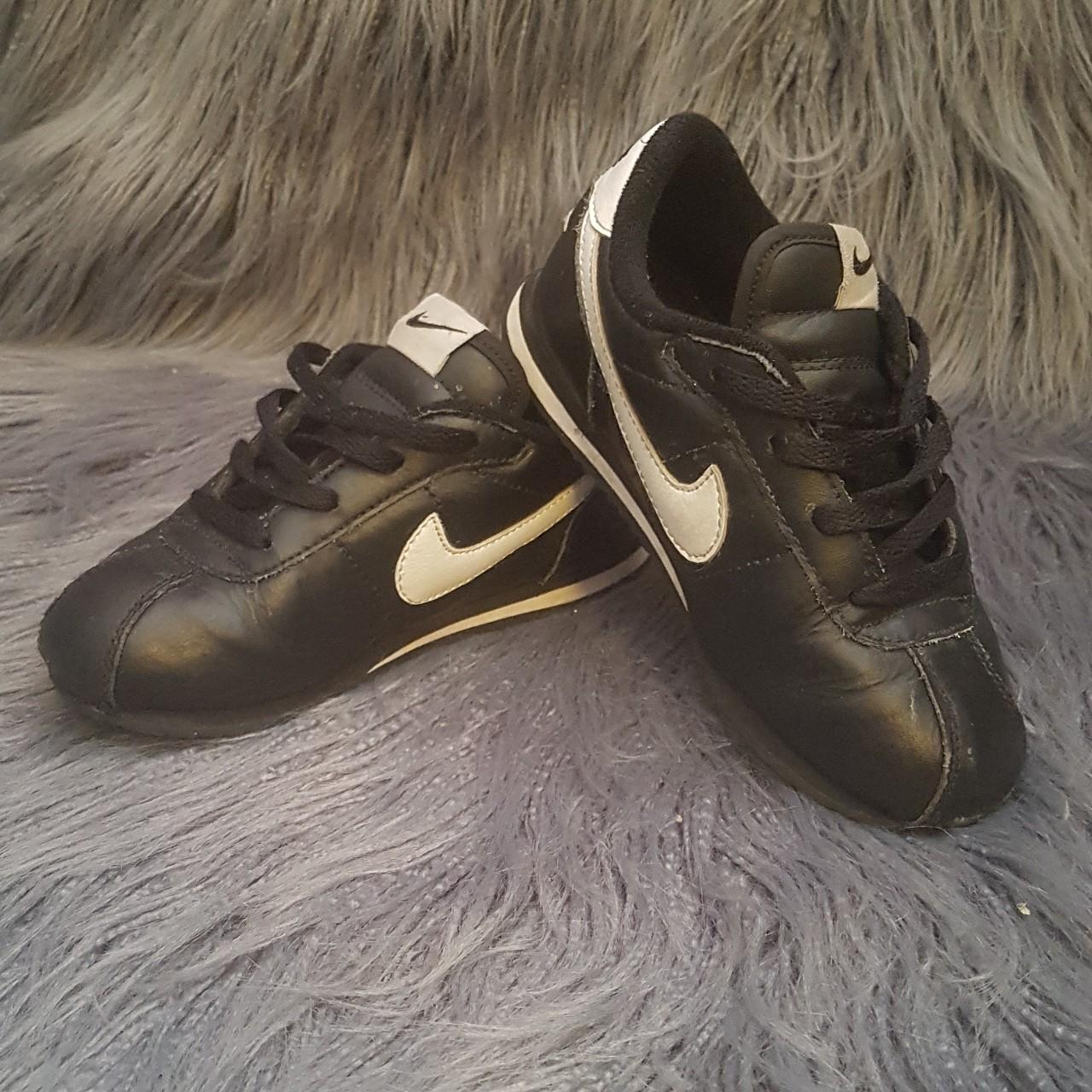 Infant nike clearance cortez black