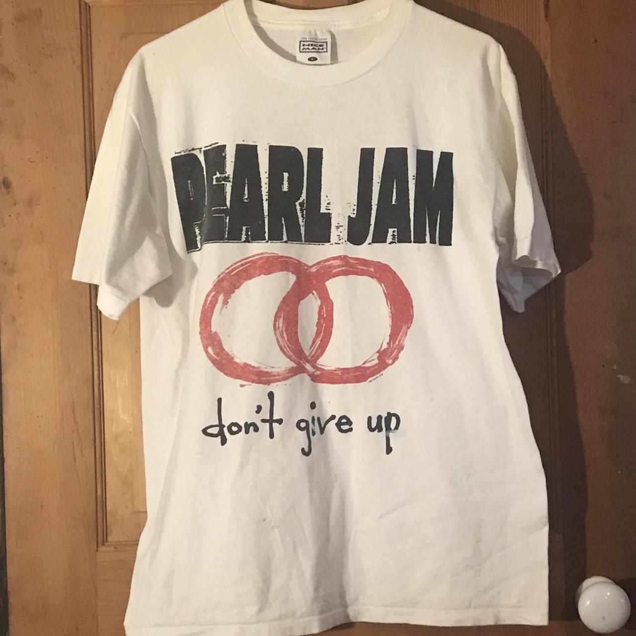 Vintage 1992 Pearl Jam choices t shirt size - Depop