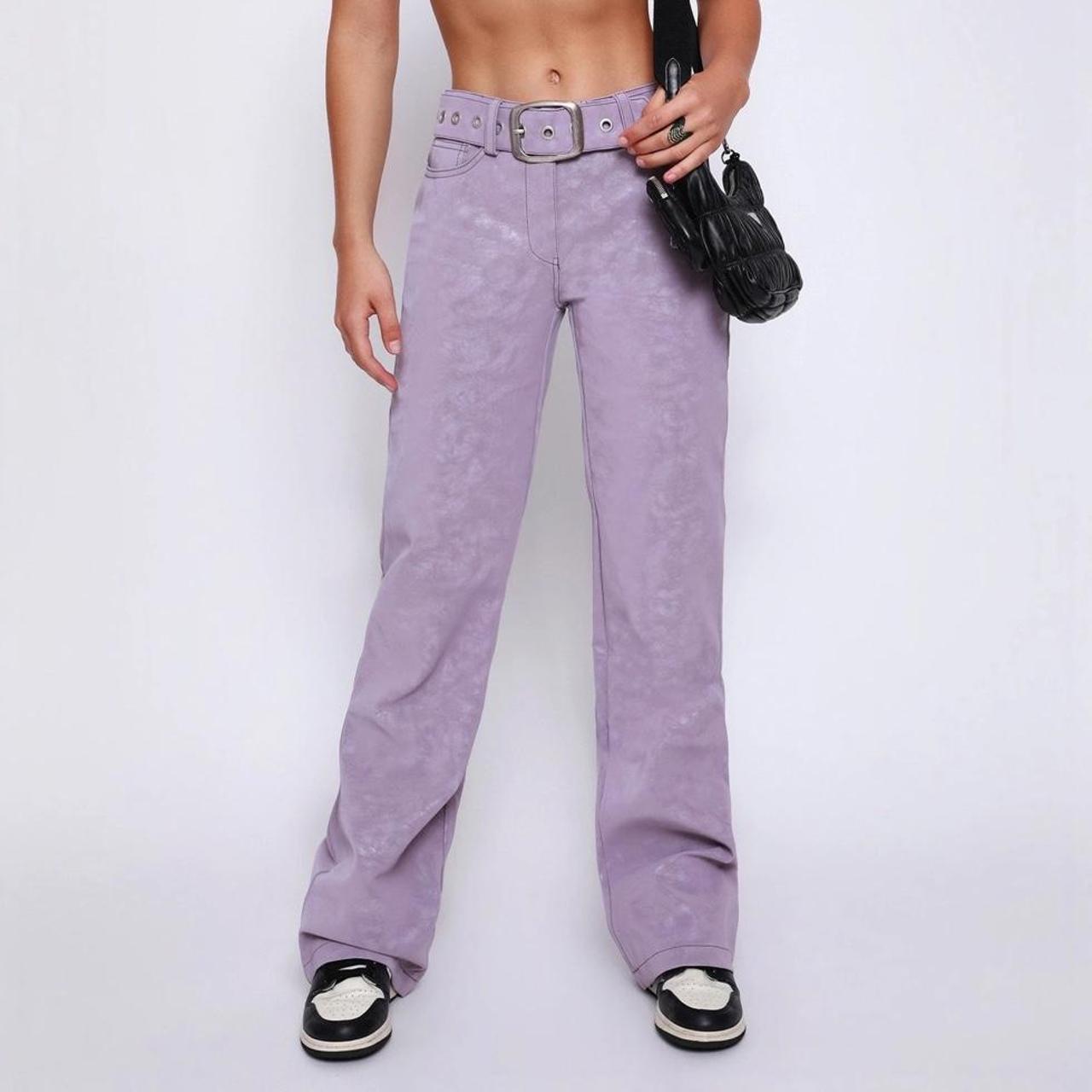 i am gia purple pants