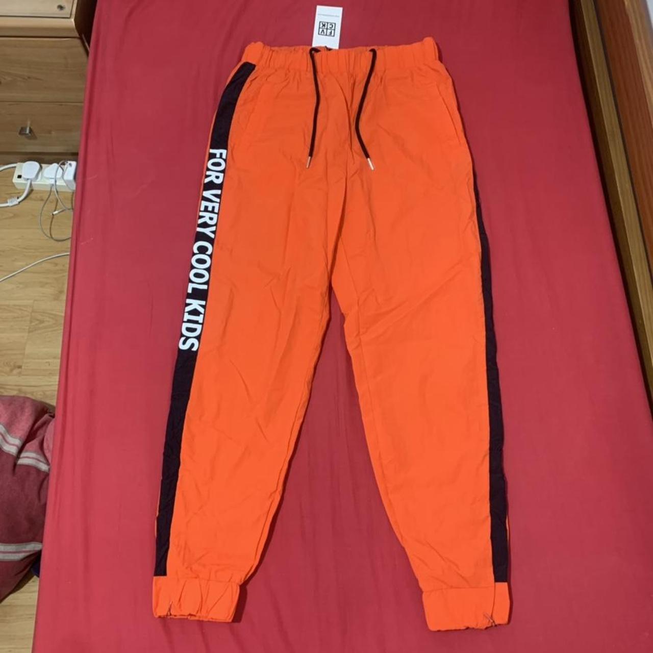 Orange best sale joggers kids