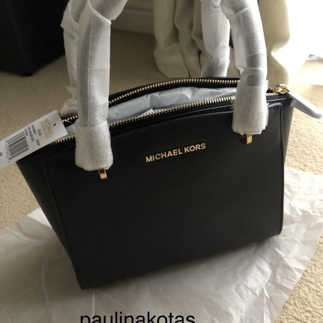 Michael Kors Jet Set LG Logo Shoulder Bag SET | Michael kors leather bag, Micheal  kors handbag, Michael kors handbags pink