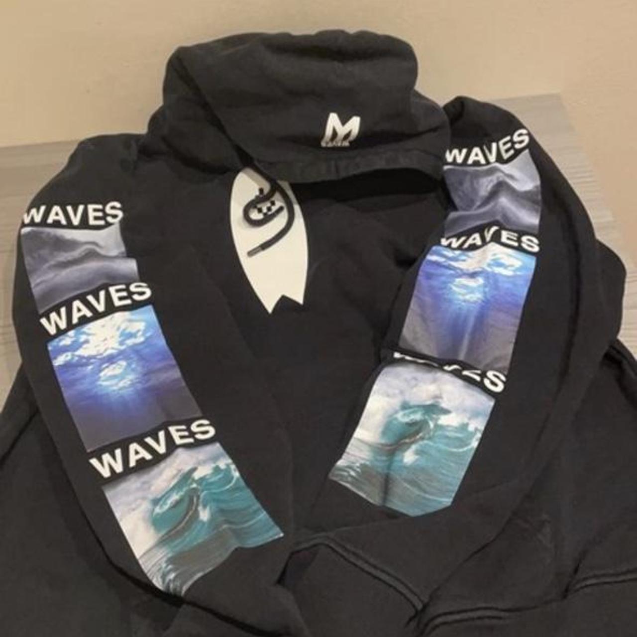 Marcelo burlon 2024 waves hoodie