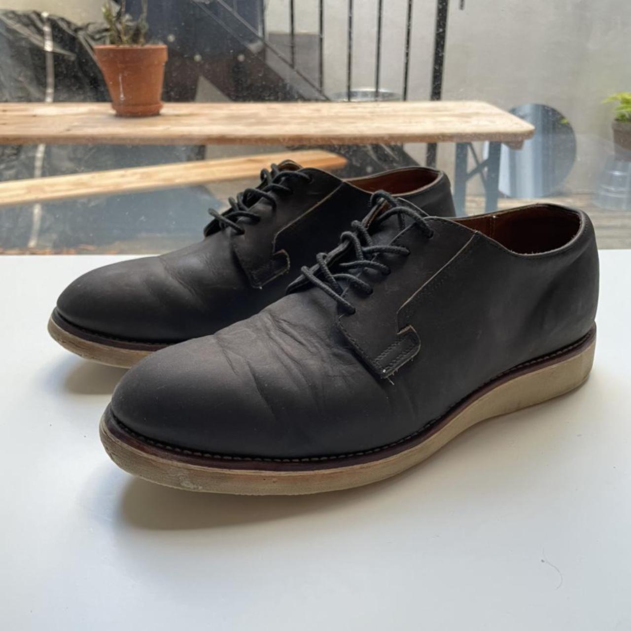 Red Wing Postman shoes in size uk 10. Charcoal... - Depop