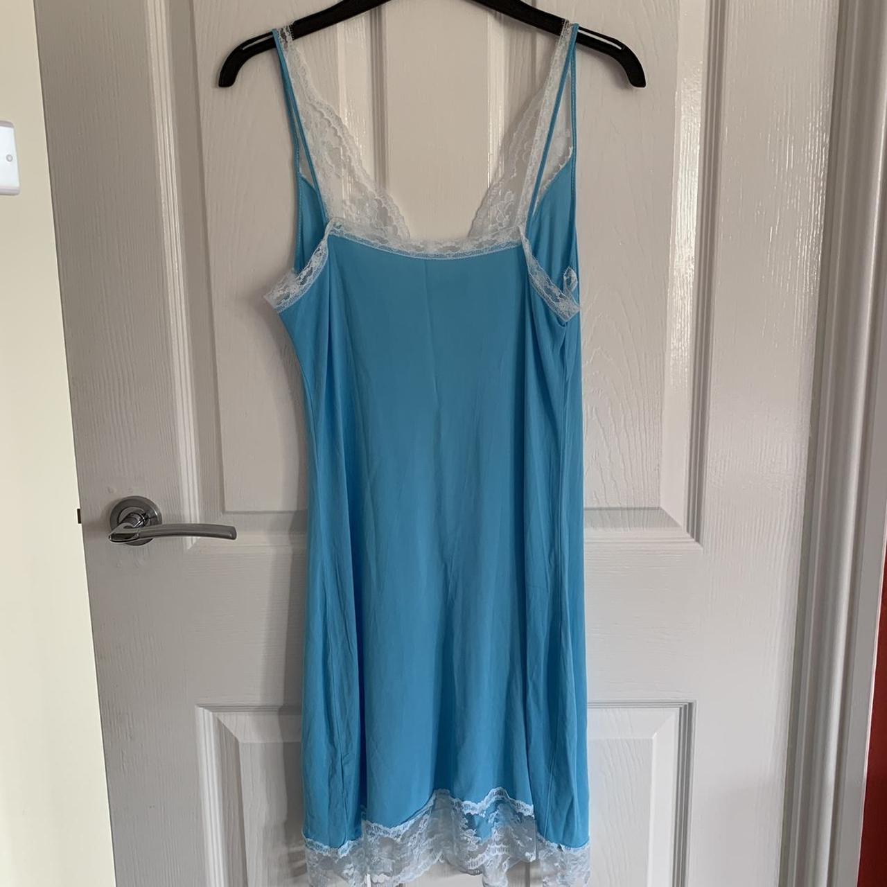 Gorgeous baby blue babydoll dress🦋 lightweight so... - Depop