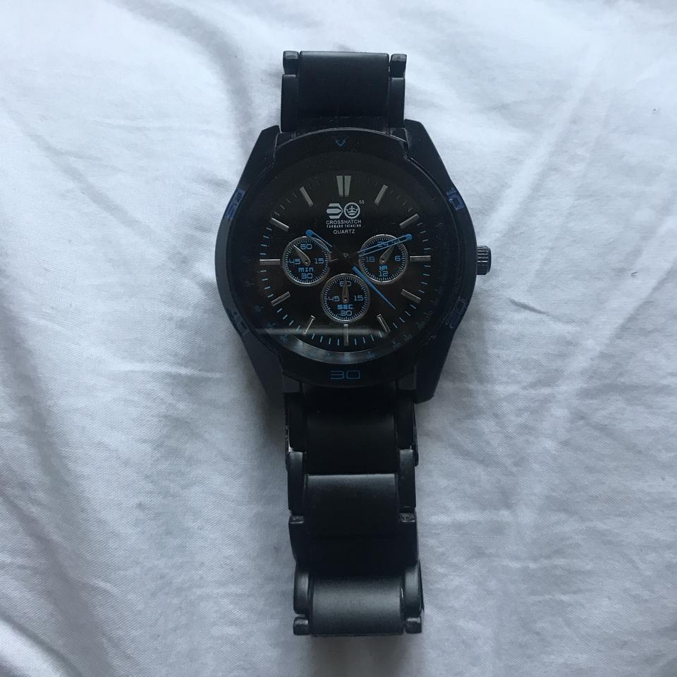 Crosshatch sale quartz watch