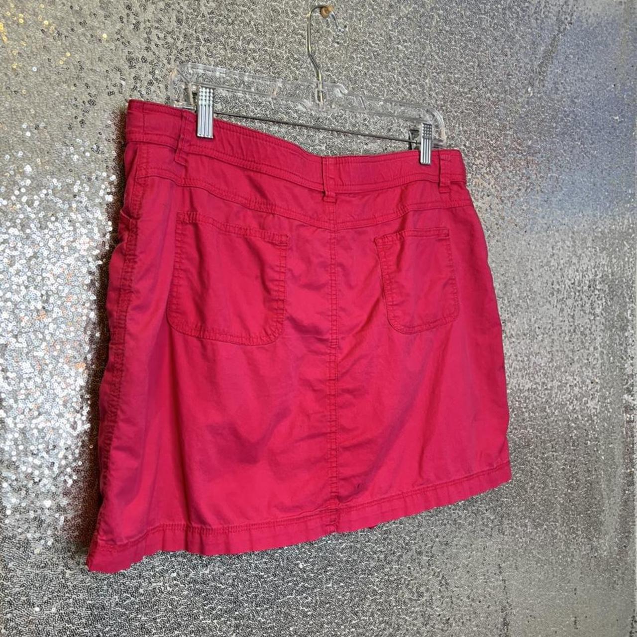 super cute hot pink cargo skirt ! in love w this... - Depop