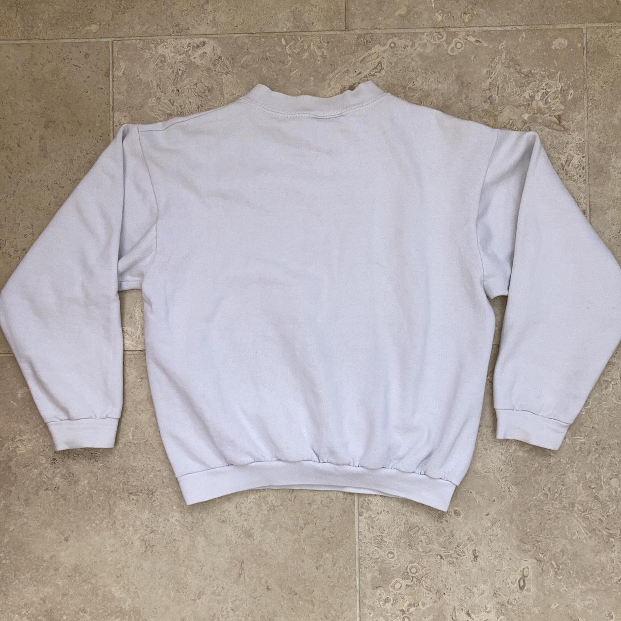 oversized white nike jumper