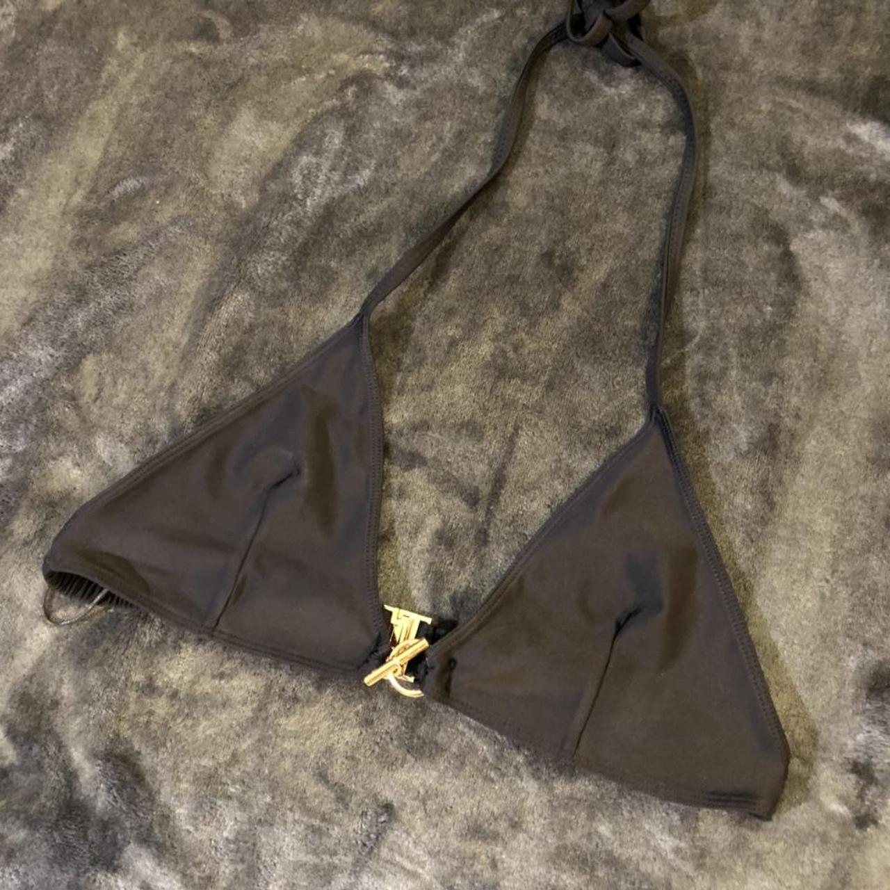 BĀMBA SWIM ATLAS BLACK BIKINI TOP. Brand new and... - Depop