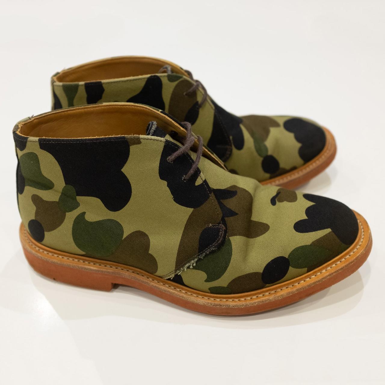 Bape x Mark McNairy Chukka Boots Amazing quality... - Depop