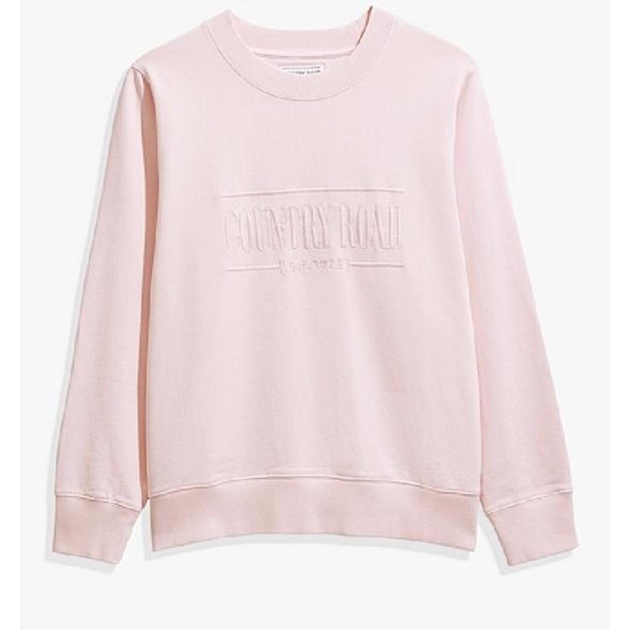 Pink country road on sale jumper