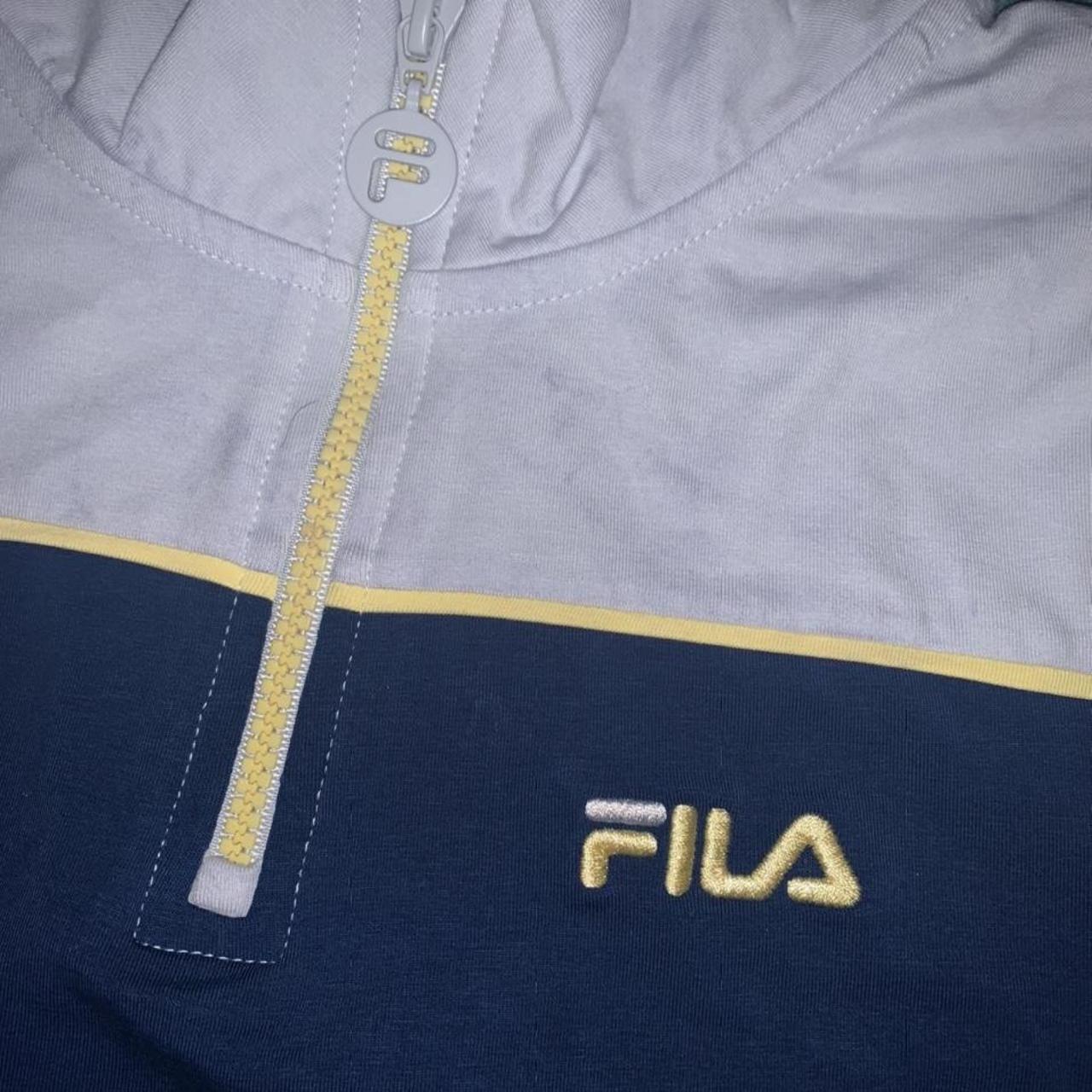 Yellow hot sale fila dress