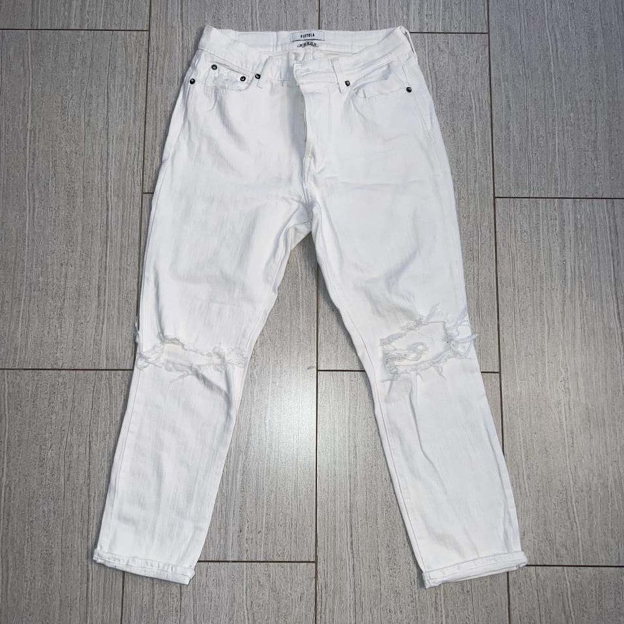 Pistola white sale jeans