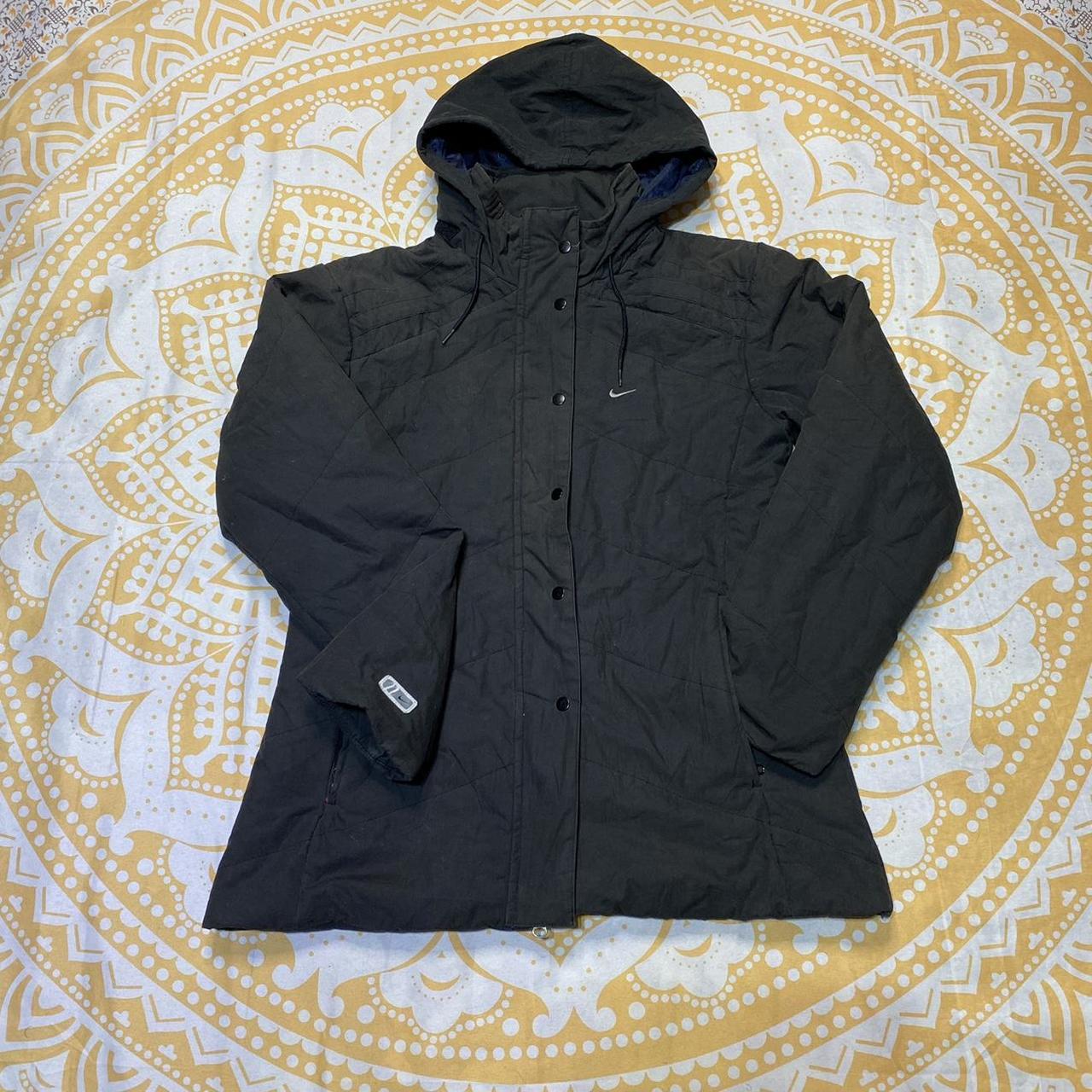 ladies black nike coat