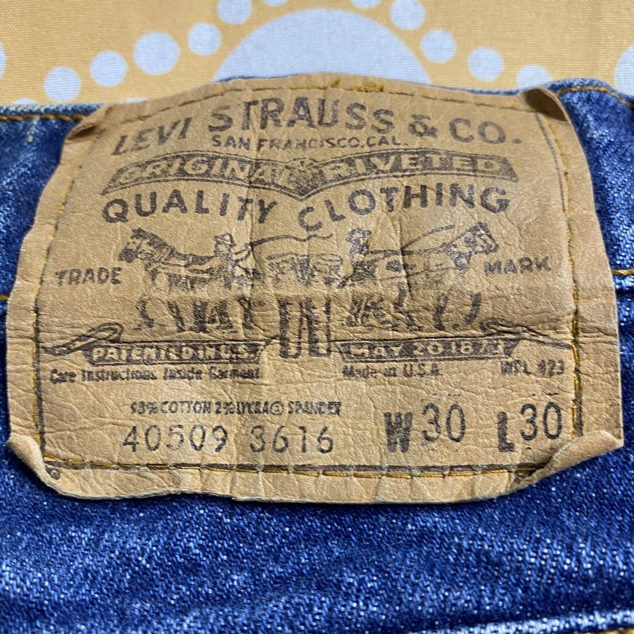 Levi's Men's Blue Jeans 