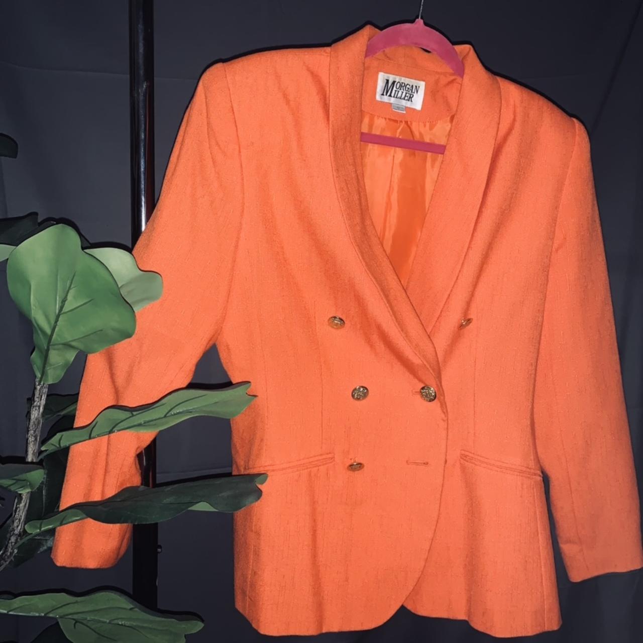 Orange Blazer blazer orangeblazer Depop