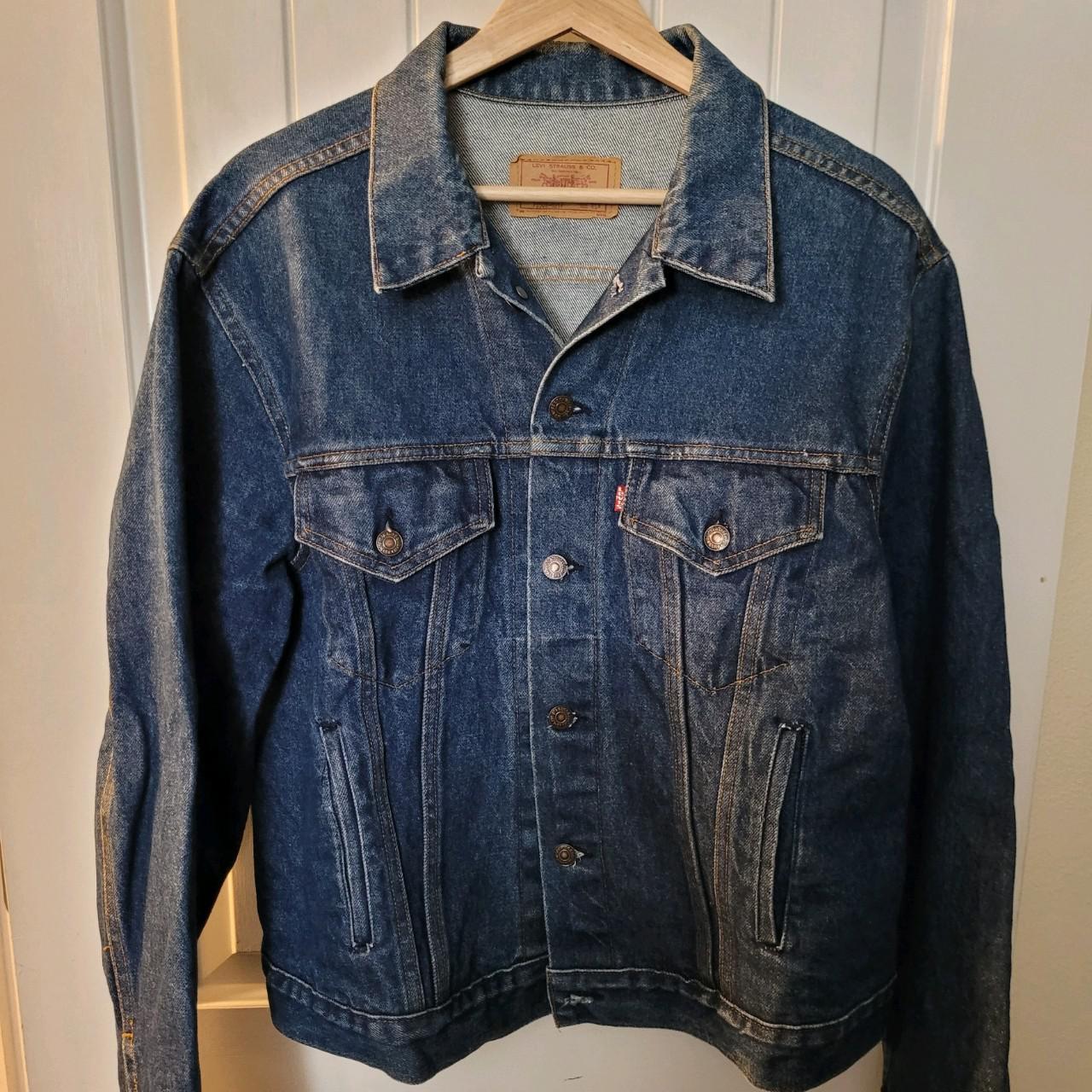 authentic levi jean jacket