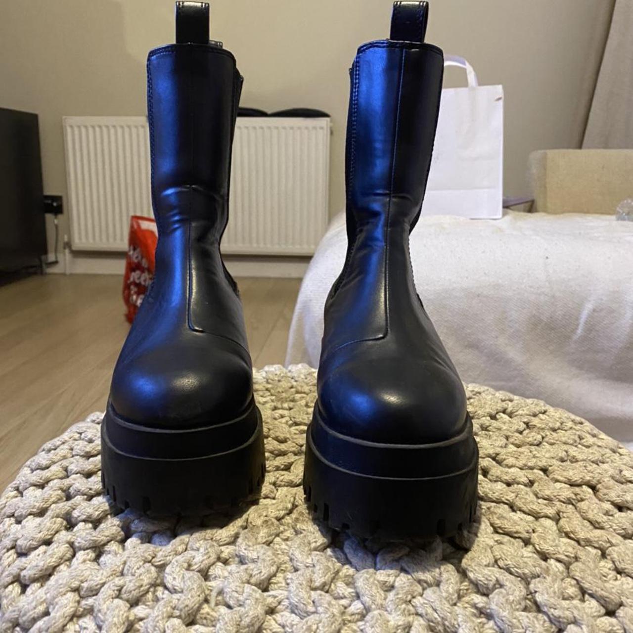 H&m Chunky Boots H And M Boots For Women H&M Women Black Solid