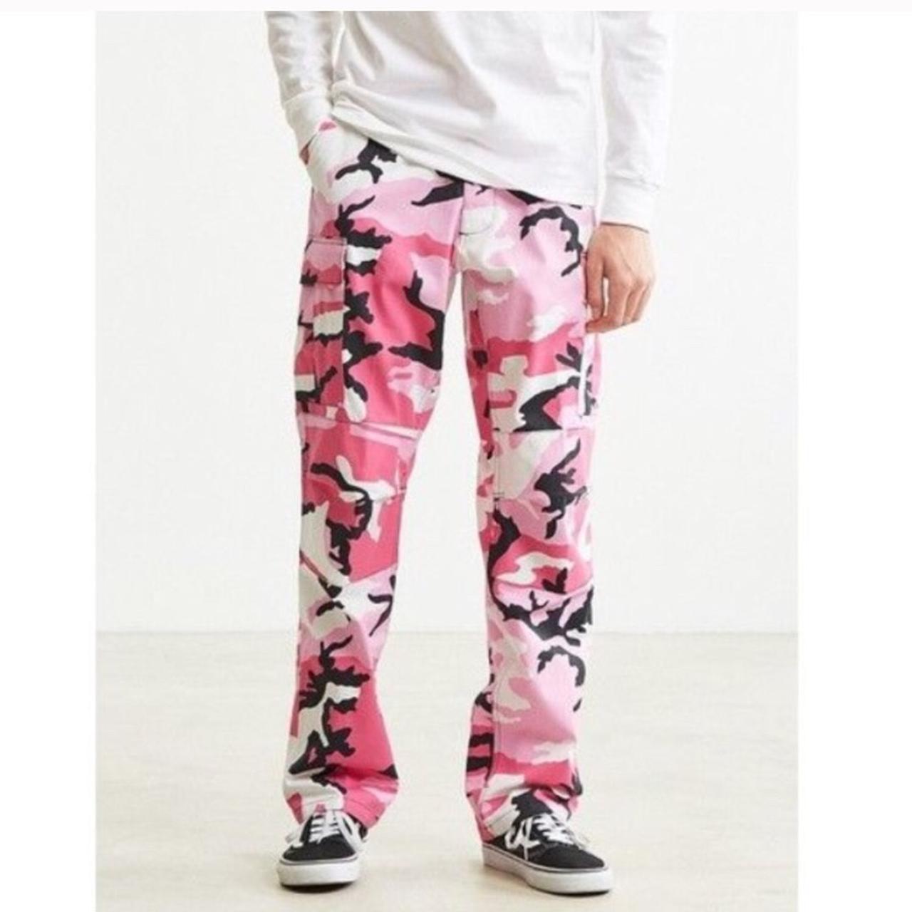 BDU Pink Camo Cargo Pants