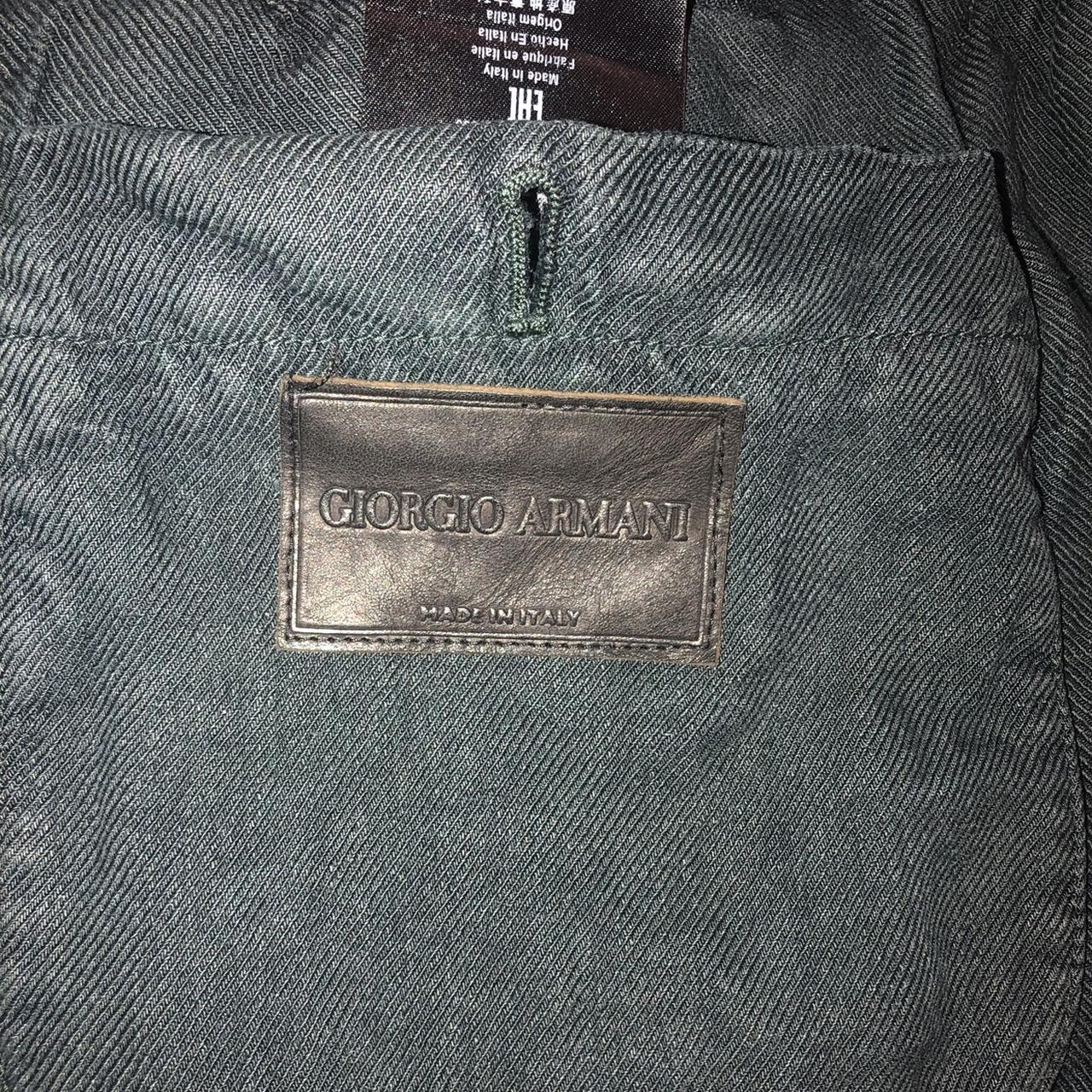 Armani on sale deconstructed jacket