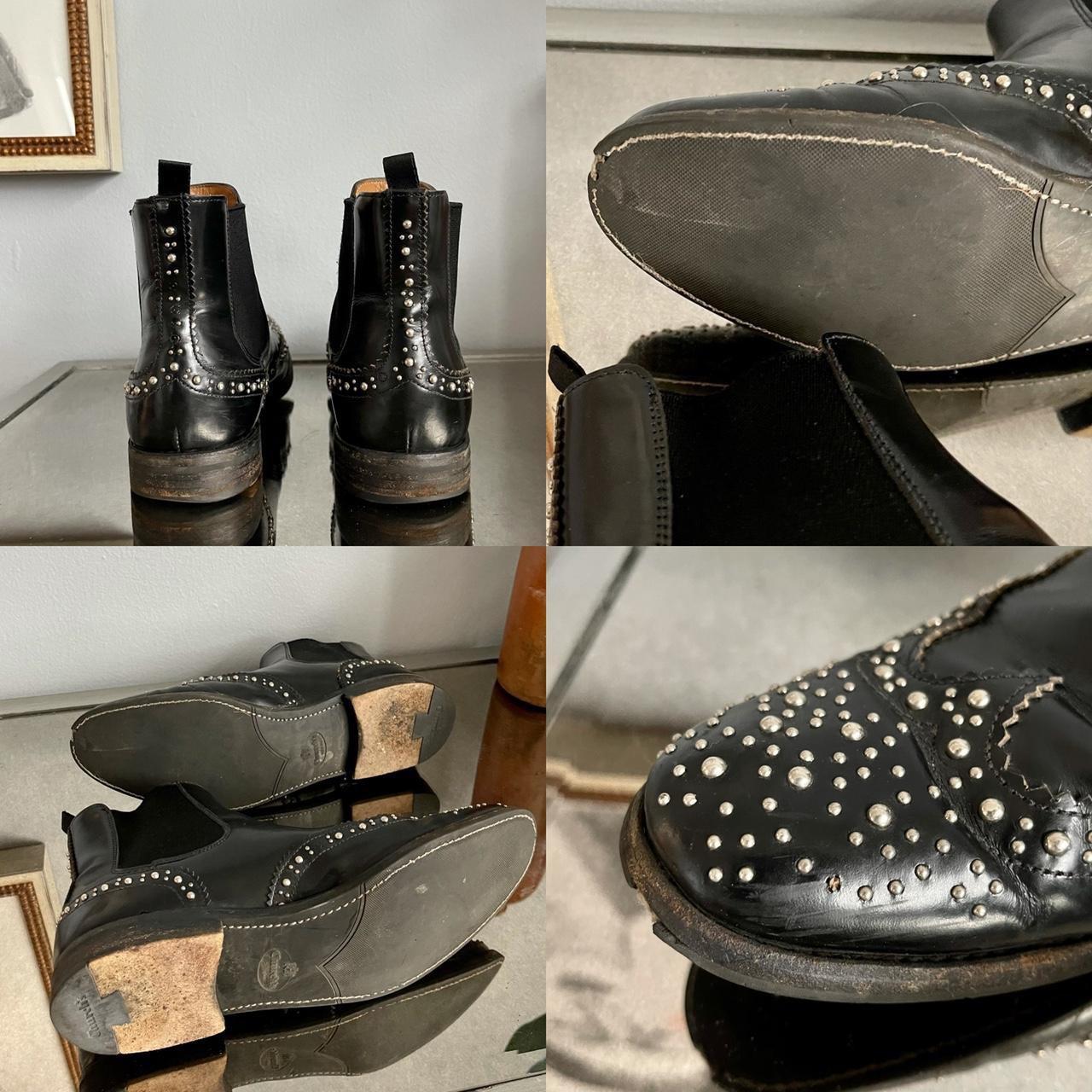 Church's Women's Black and Silver Brogues (4)