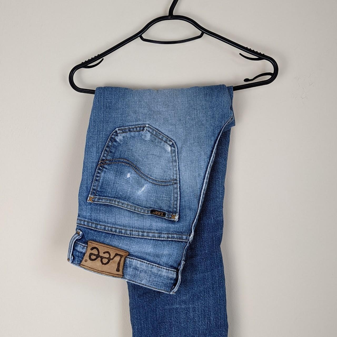 Vintage Lee Straight Leg Denim Jeans About - - Depop