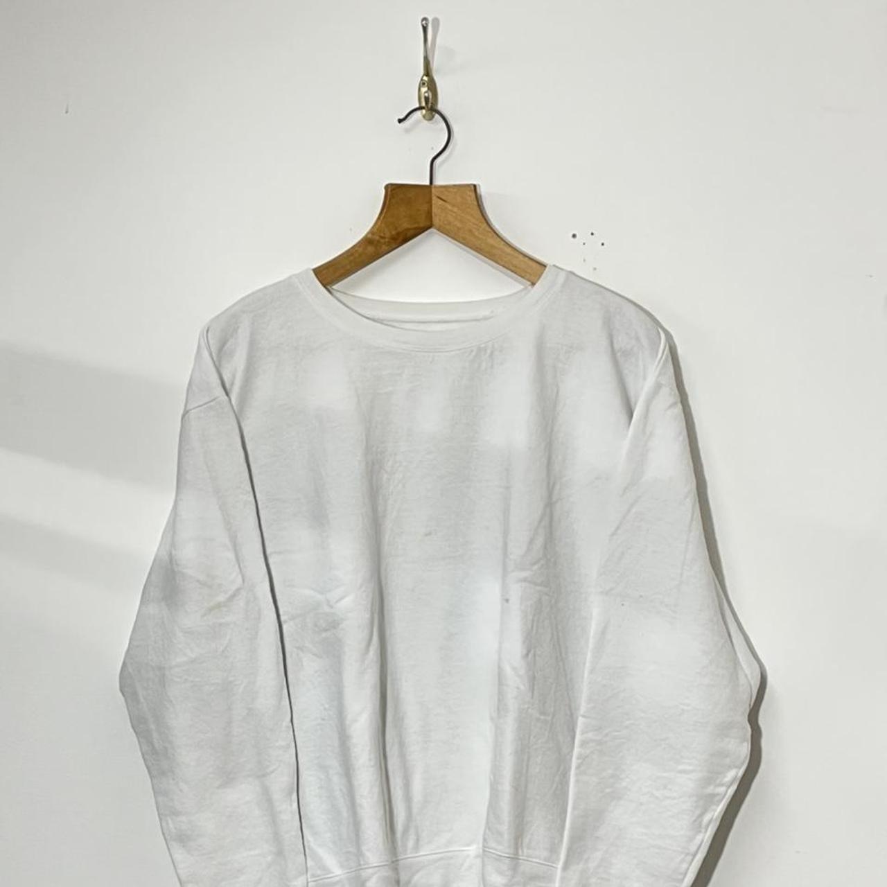 hanes white zip up