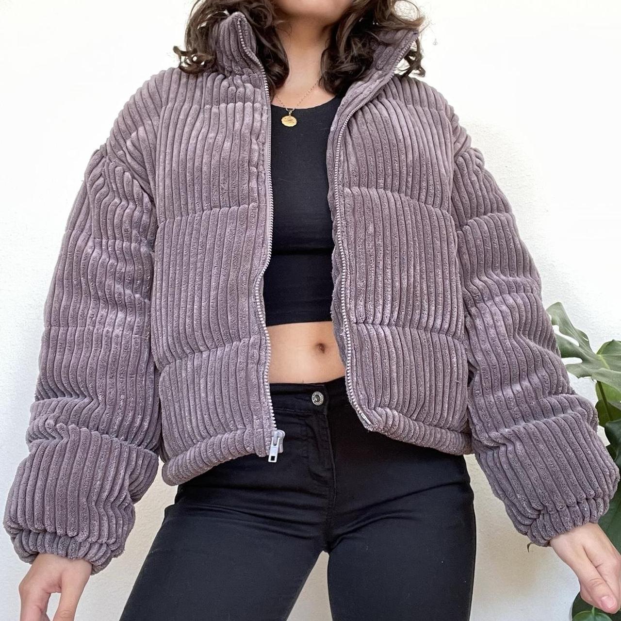 Product Image 1 - ✿ purple corduroy puffer jacket
