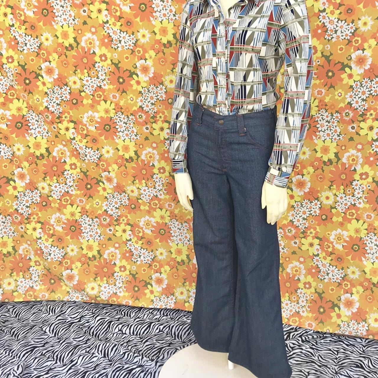 These are great vintage girl ToughSkin 1970s jeans! - Depop