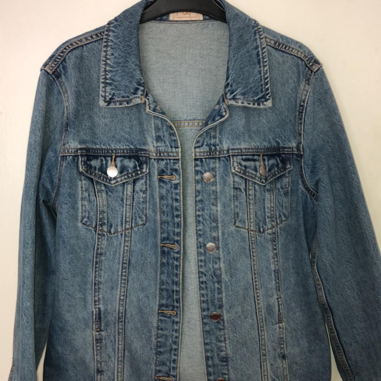 F&f oversized cheap denim jacket