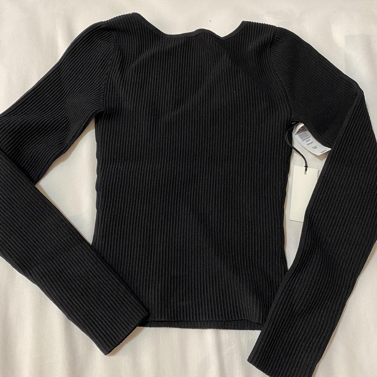 Aritzia Women's Black Sweatshirt | Depop