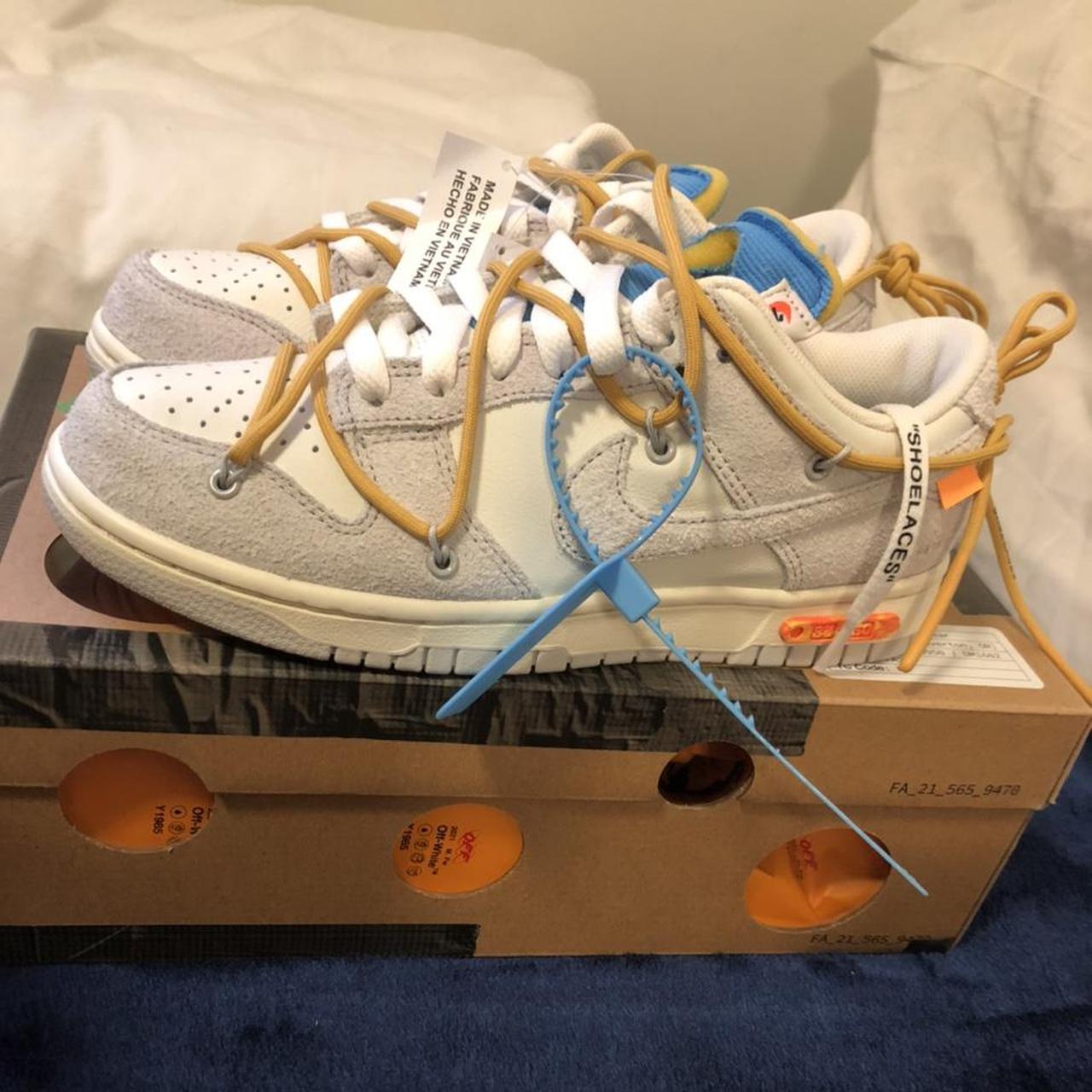 dunk x off white lot 34