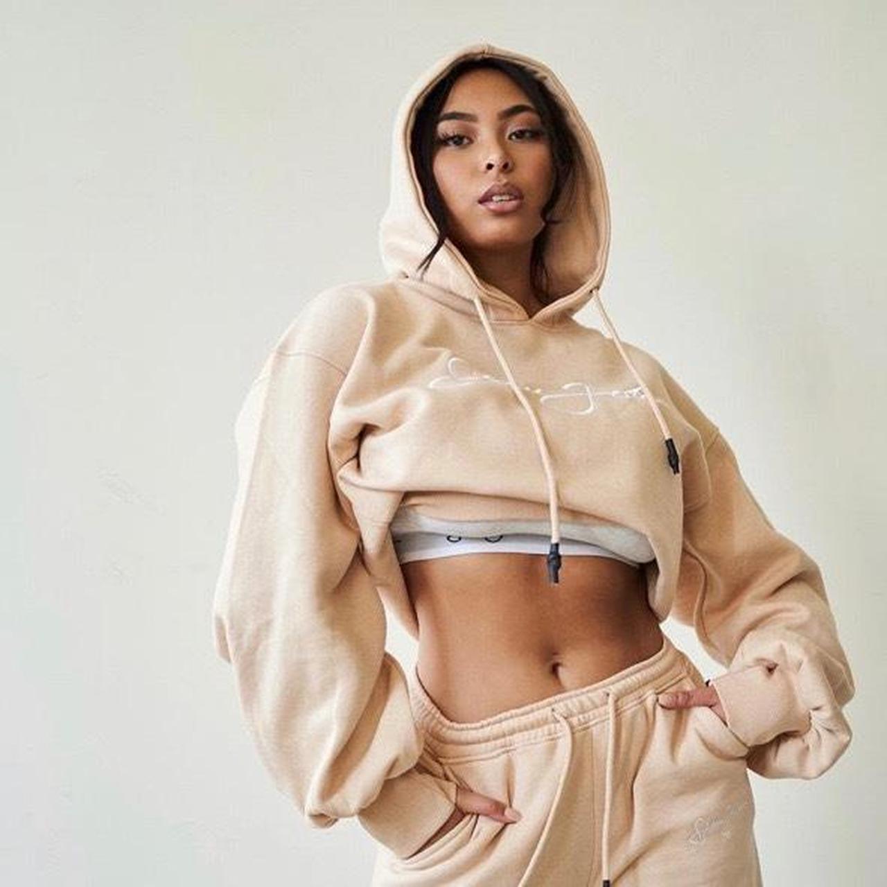 Missguided beige outlet hoodie