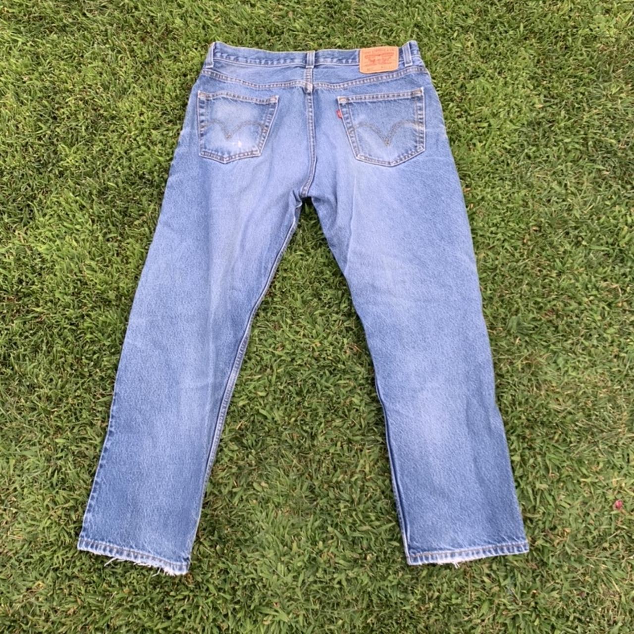 Levi's Men's Blue Jeans | Depop