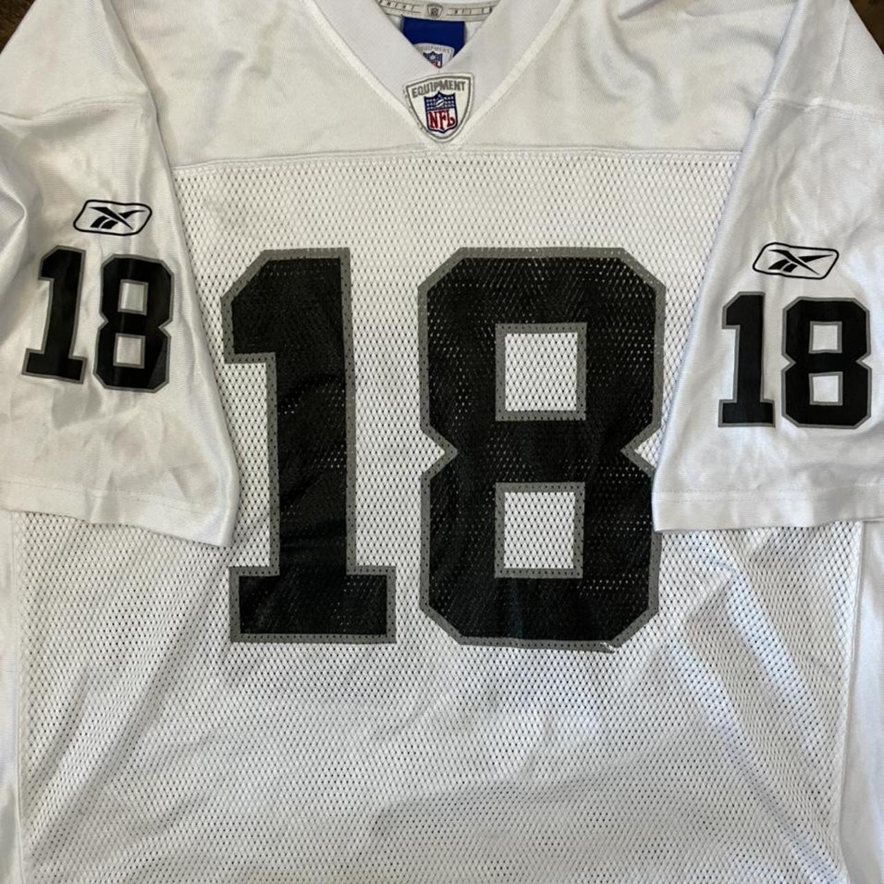 Vintage Reebok Randy Moss Jersey Las Vegas Raiders - Depop