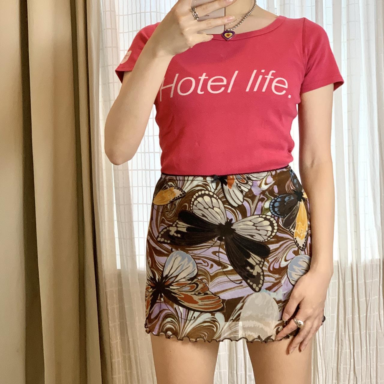 Vintage Hysteric Glamour “hotel life” tshirt in... - Depop