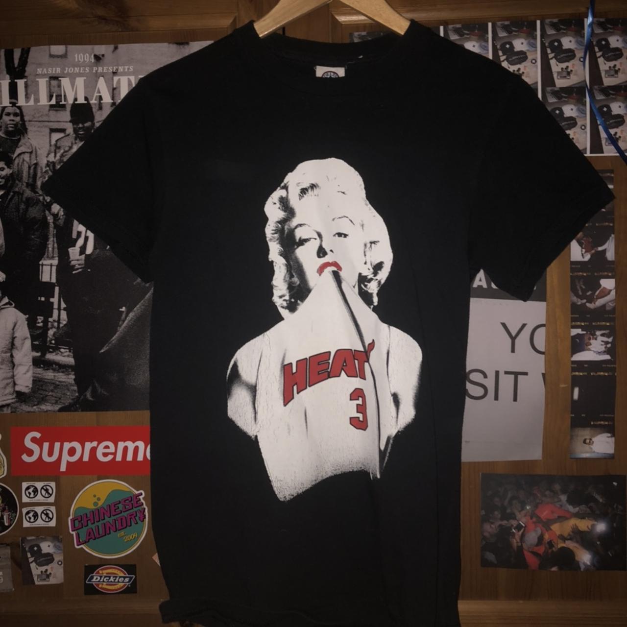 marilyn monroe dwyane wade shirt