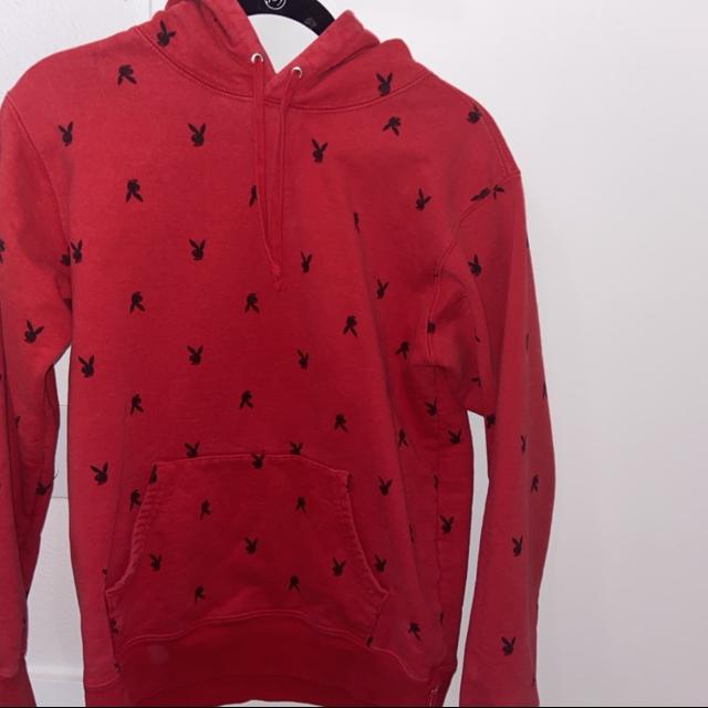 Supreme playboy jacket on sale red