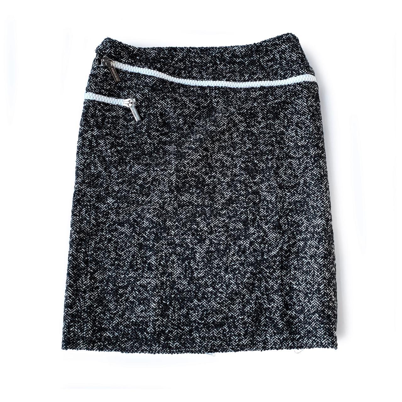 DIRK BIKKEMBERGS archive 変形スカート Dirk Bikkembergs black asymmetric curved skirt transformable
