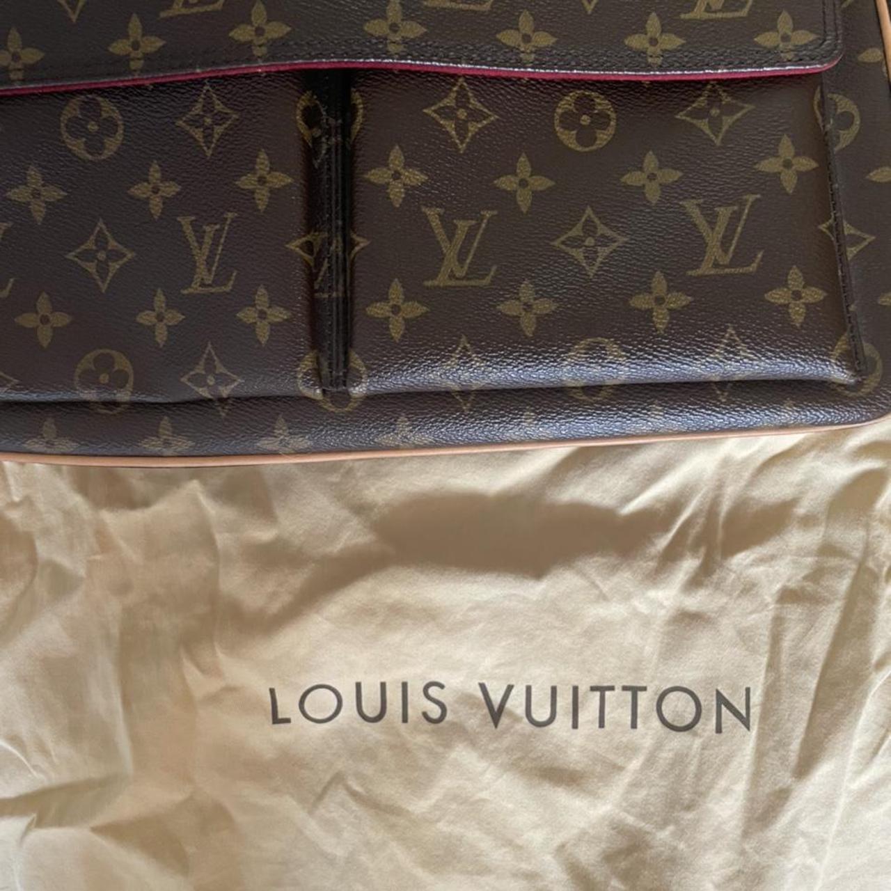 Louis Vuitton Black Monogram Multicolor Sologne Bag - Depop