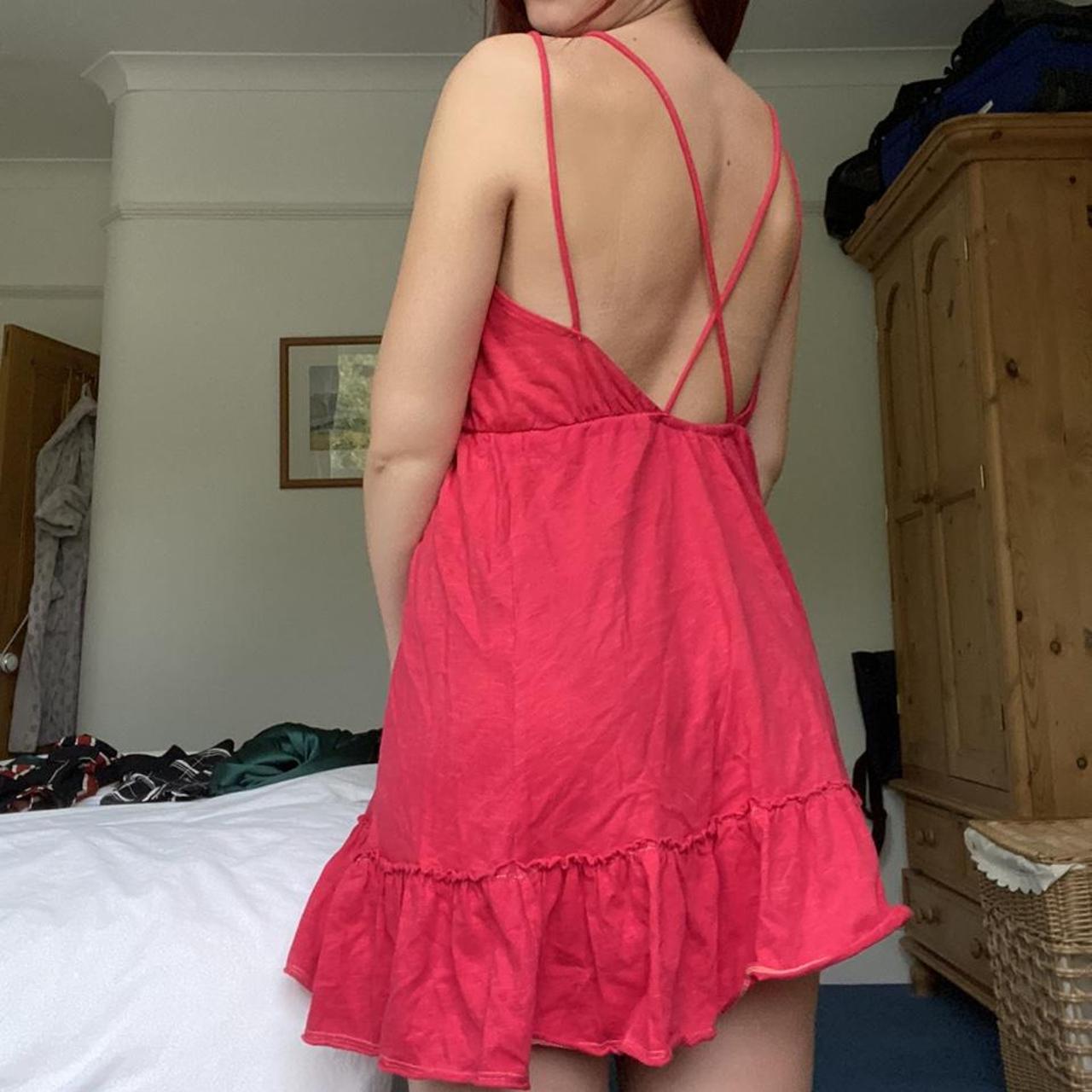 Most amazing babydoll red dress Love so much just a... - Depop