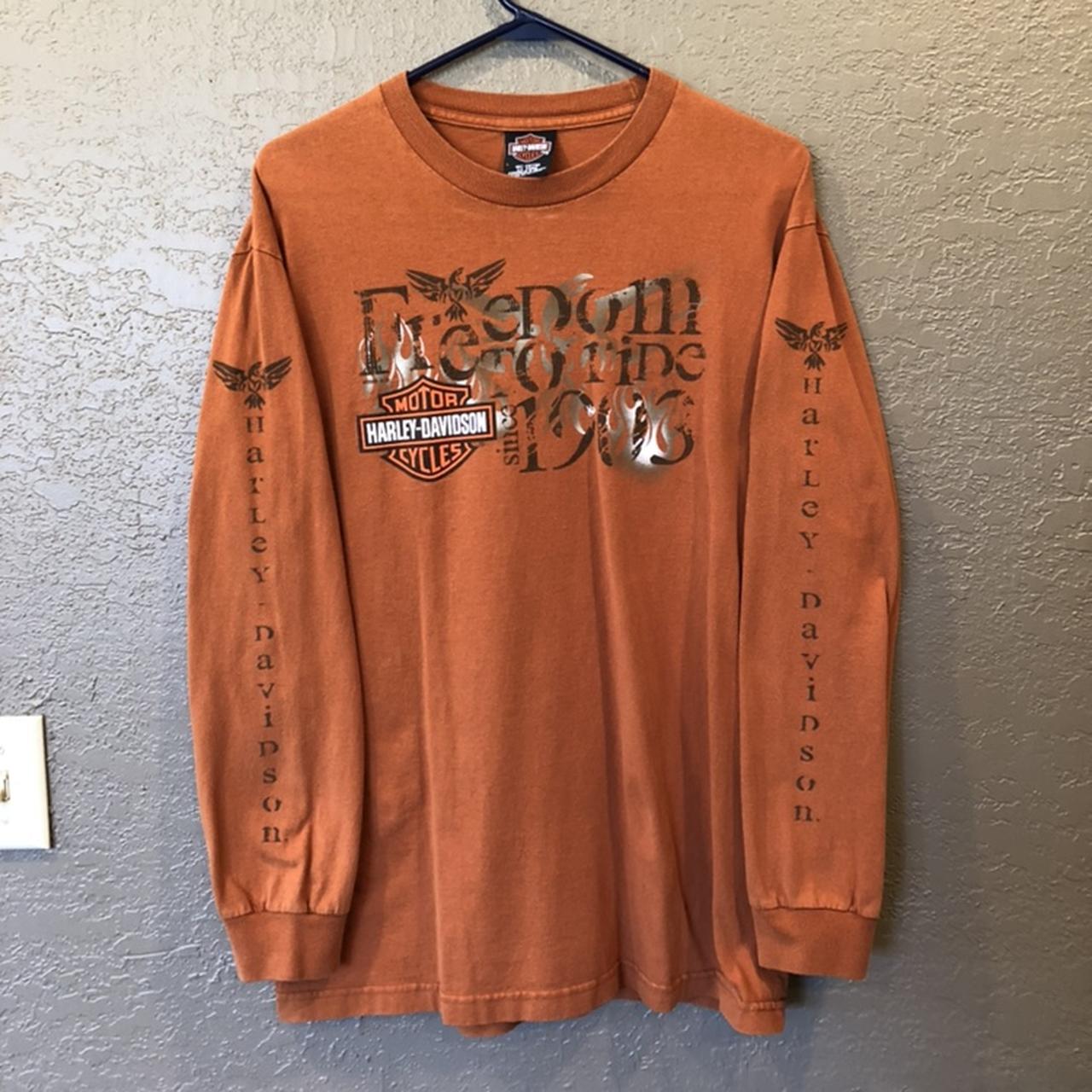 vintage harley davidson top