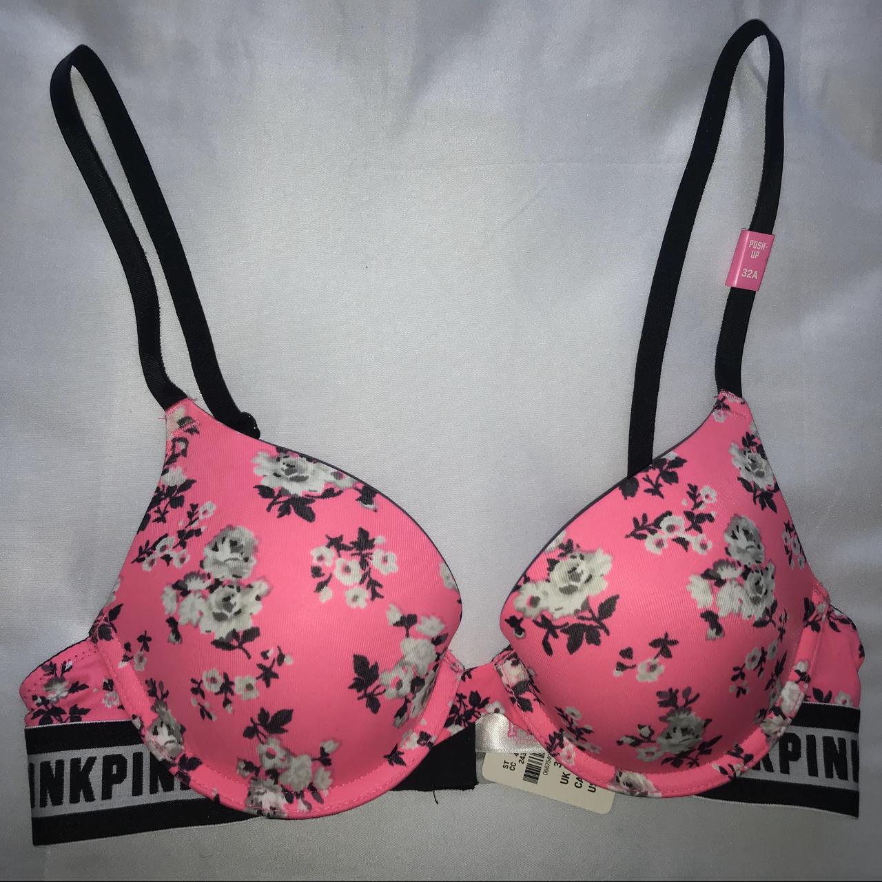 Victoria Secret Bra 🌸 vs pink floral wear everywhere - Depop